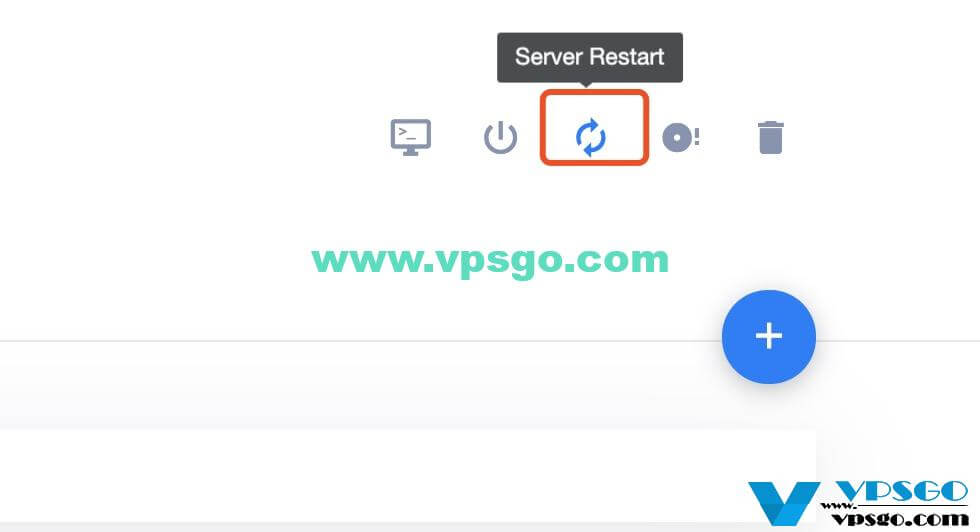 重启Vultr VPS