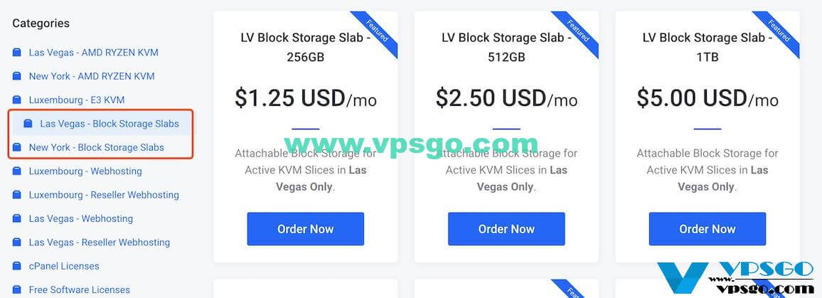 BuyVM Block Storage Slab