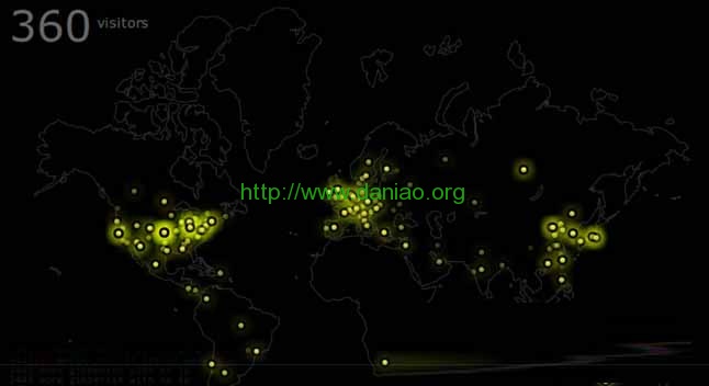 CentOS6安装Maptail可视化实时展示用户访问地区图