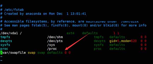 详细说明Linux VPS主机添加SWAP交换分区的方法