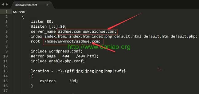LNMP环境下彻底删除绑定域名及网站文件夹/文件的过程