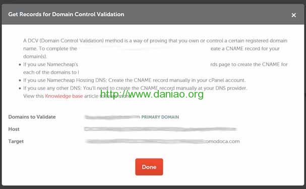 记录Namecheap免费Comodo SSL证书替换Symantec SSL申请过程