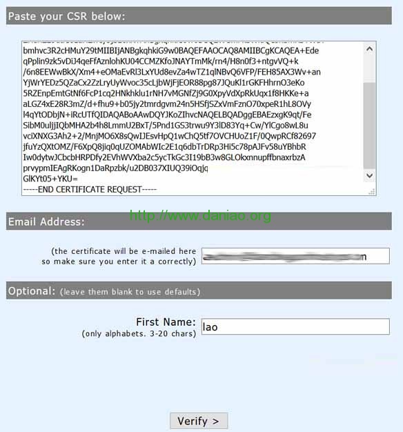 免费申请AlphaSSL通配符/泛域名SSL证书
