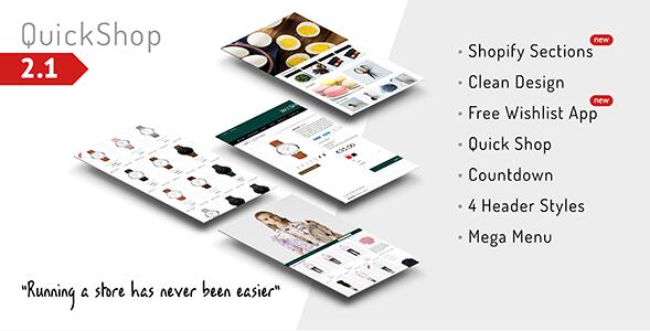 Quickshop - Responsive Shopify Sections Theme