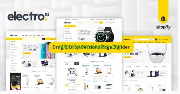 Electro - Gadgets & Digital Responsive Shopify Theme