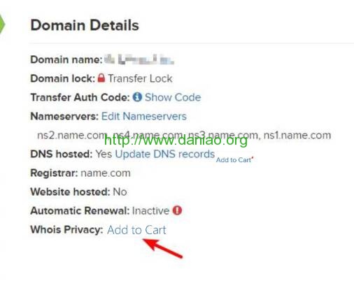 免费申请Name.com域名隐私保护Whois Privacy技巧方法