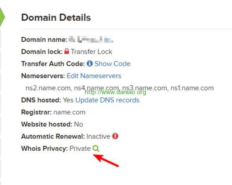 免费申请Name.com域名隐私保护Whois Privacy技巧方法