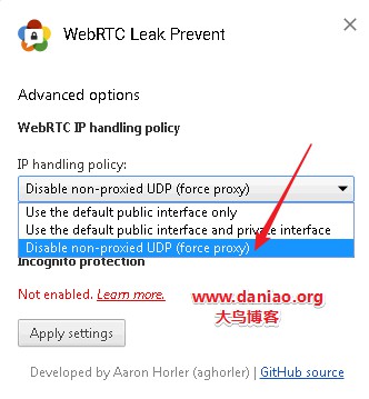 检查你的浏览器是否暴露了 IP-拒绝WebRTC泄漏漏洞