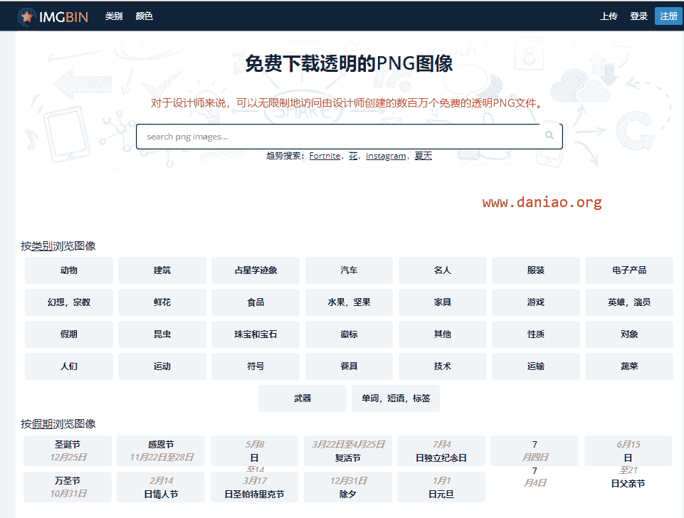 imgbin -免费下载数百万个透明的PNG图像