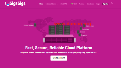 #11.11#GigsGigsCloud：3台CN2 GIA 打包价6折，折后$54/月，香港CN2 GIA+日本GIA+美国GIA