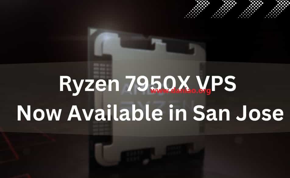 RackNerd，美国圣何塞AMD VPS，$18.88/年起，AMD 7950X处理器/NVMe(Gen4)/1Gbps带宽
