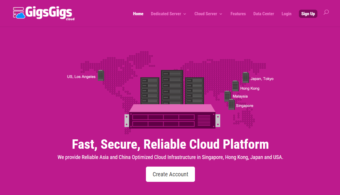 #11.11#GigsGigsCloud：3台CN2 GIA 打包价6折，折后$54/月，香港CN2 GIA+日本GIA+美国GIA
