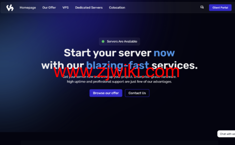 ChunkServe 波兰 VPS 上新:AMD 7950X 旗舰性能,1Gbps 不限流量,月付€2.99 起