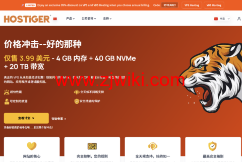 年度省薪攻略|Hostiger VPS/VDS 托管年付立省 35%,高性能服务器低成本部署